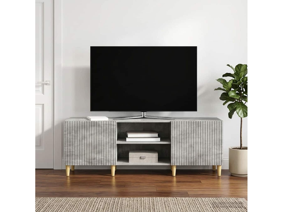 Vidaxl Gabinete Para Tv Cinzento Cimento 150 X 31 X 50 Cm