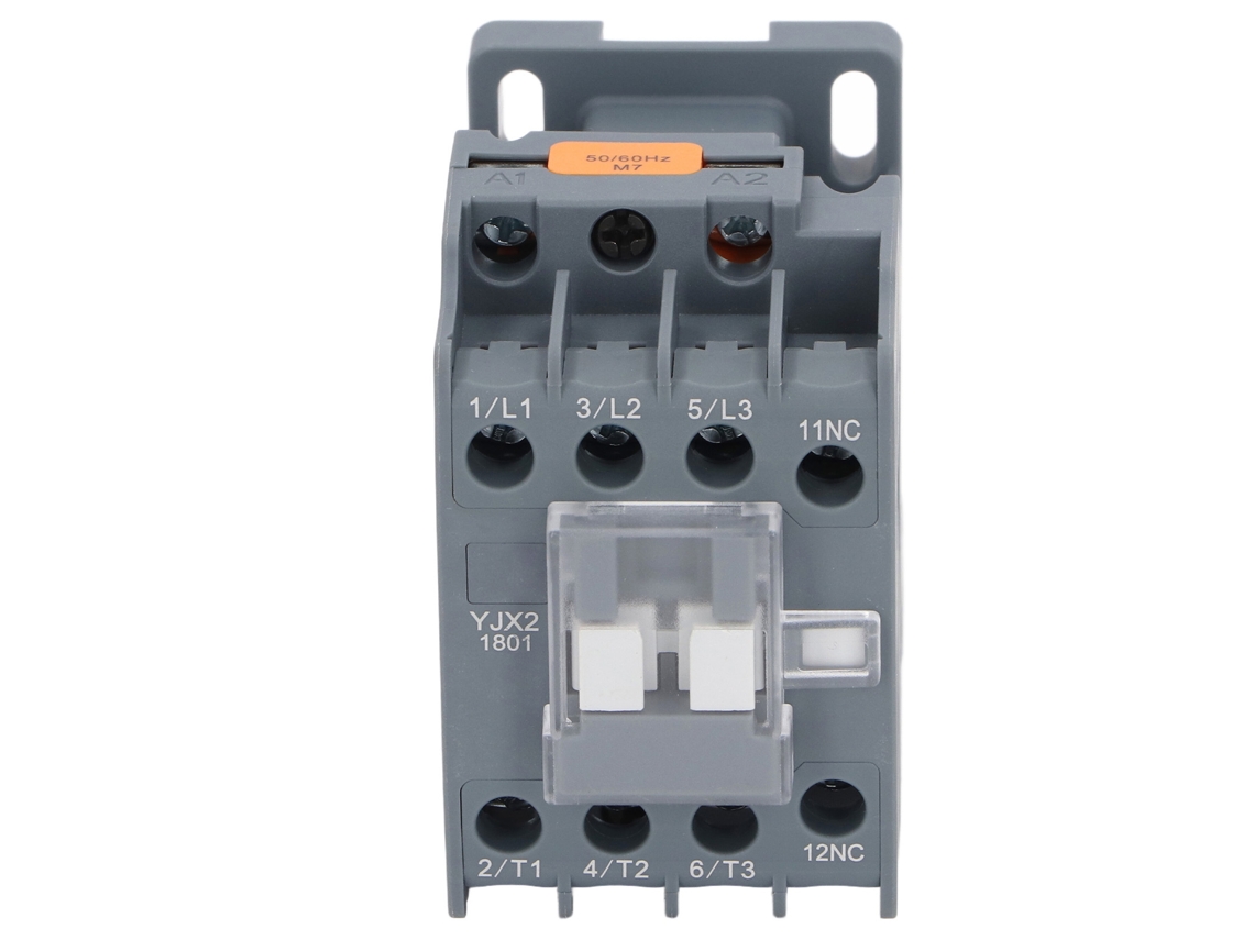 Contactor AC de bobina de cobre e contato prata 18A para controle elétrico 220V S/MARCA