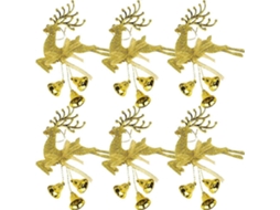 Enfeites De Árvore De Natal Pendurados Em Formato De Rena. Olysi Shop