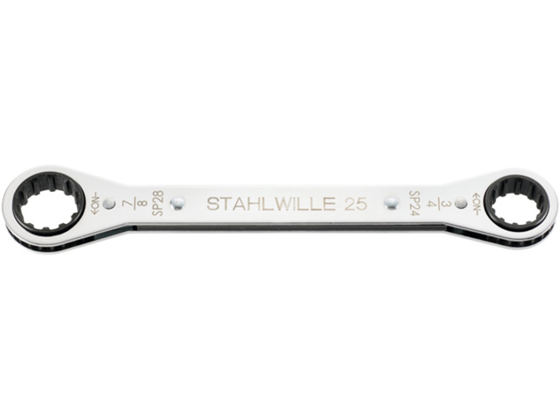 STAHLWILLE 41570810 Chave de Catraca Poligonal 25Asp 8 x 10