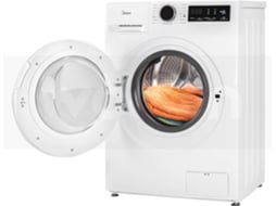 Máquina de Lavar Roupa  MIDEA MFGL17W70B/W-PT (7 kg - 1400 rpm - Branco) —  