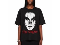 Rockinstone The Crow Movie Face Black Adult T-shirt Size:xxxl
