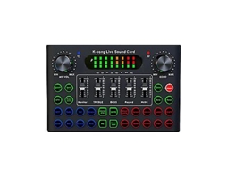 Mesa de Som para Vozes F007c Vers Convet Brillivera