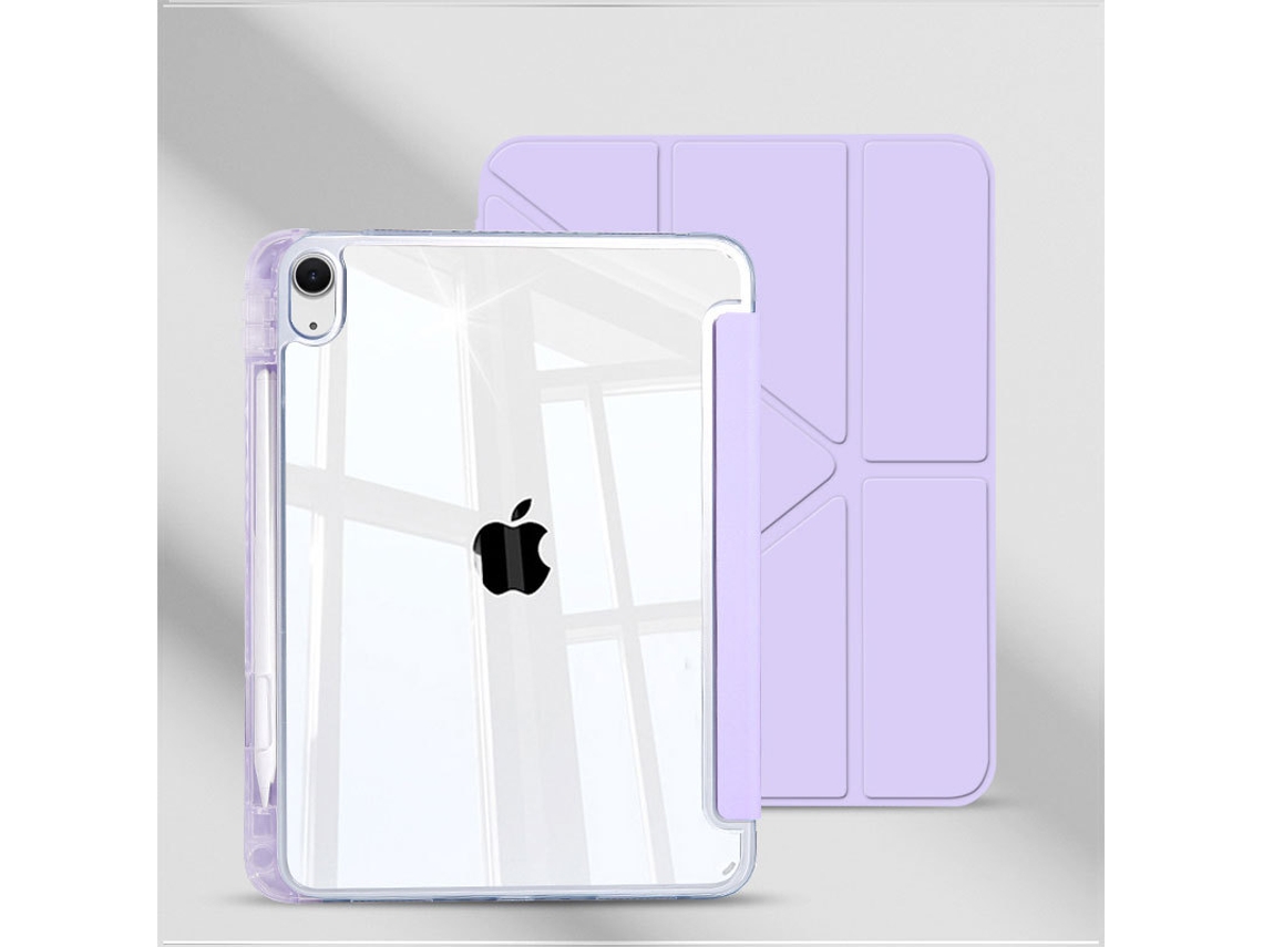 Capa Protetora Para Tablet 2025, Alta Transparência, Dobrável Em 3y, Roxa Taro Huawei Matepad 11.5 11.5s/11.5 Air Roxa Taro Yunzii