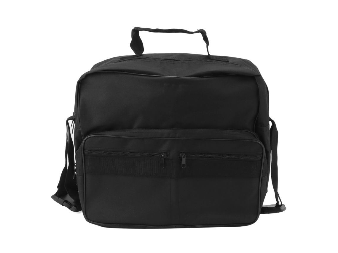 Saco para Cadeira de Rodas Hang On Back Grande Capacidade À Prova de Água Tote Portátil Preto