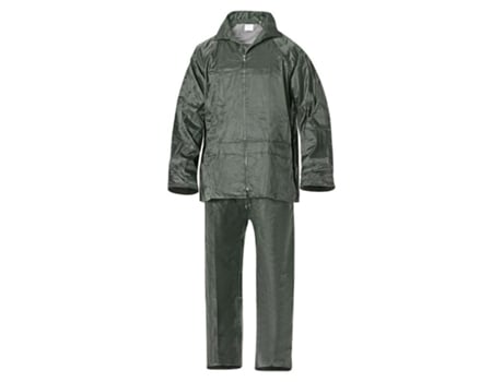 Traje de agua impermeable verde nylon       talla 9-xxl