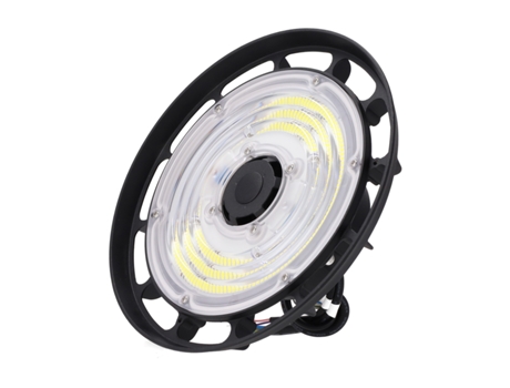 Luminária Led High Bay 100w 200lm/w Philips Smd2835 Driver Lifud Dimerizável 1 10v 4,000ºk Ip65 Kimera