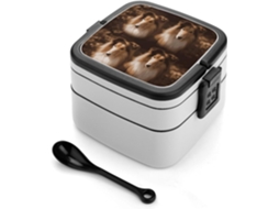 Lancheira Bento Shelties Japonesa De Camada Dupla Para Mulheres E Homens, Ideal Para Atividades Ao Ar Livre E Trabalho
