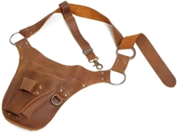 Bolsa de cintura para ferramentas em couro PU, bolsa para ferramentas de cinto, bolsa para ferramentas elétricas de cinto