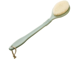 Escova Esfoliante Para As Costas, Ideal Para Banho E Corpo, Com Cabo Longo, Cerdas Macias E Cor Verde Fácil De Usar No