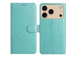 Capa Tipo Carteira Para Iphone 17 Pro - Verde