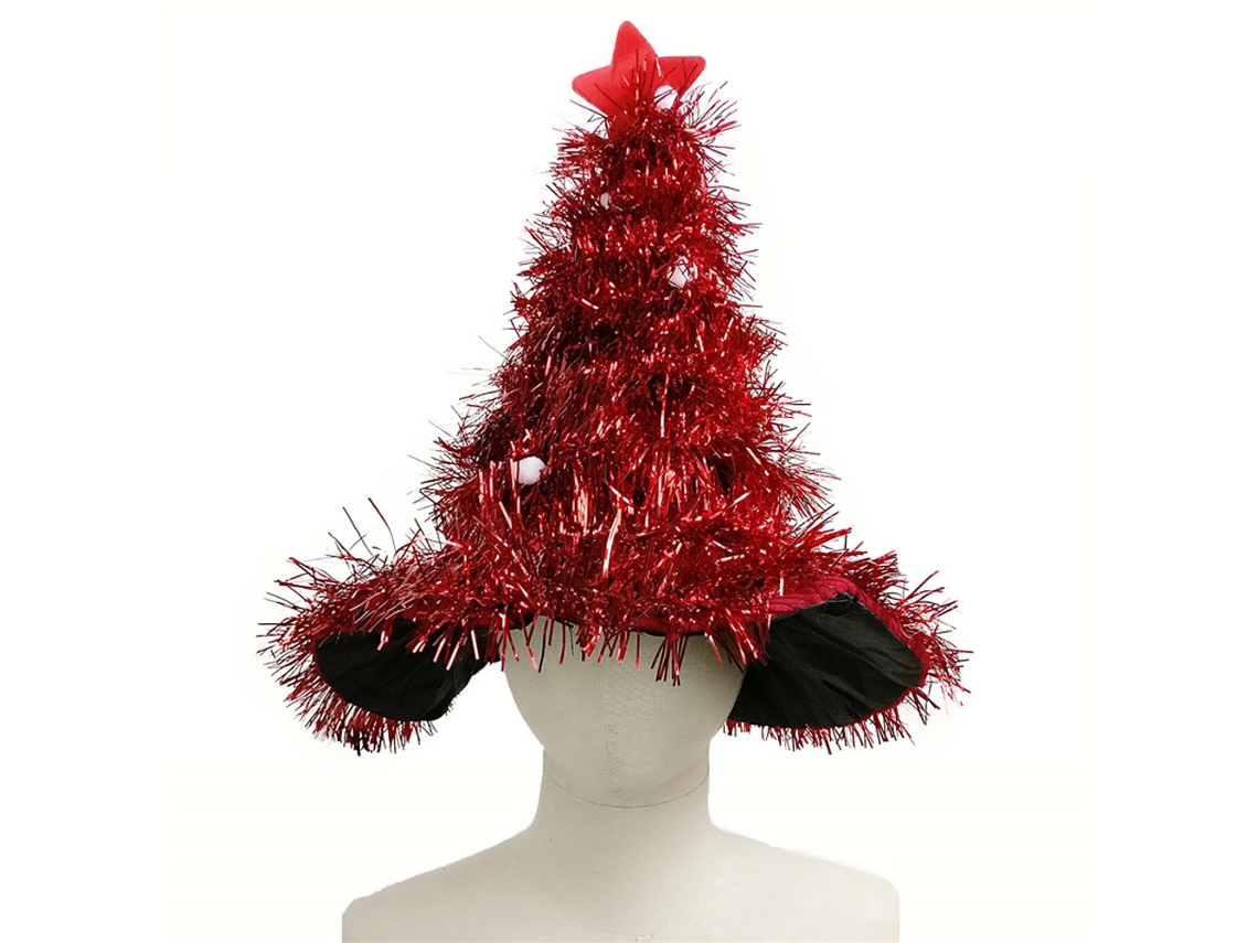 Chapéu Decorativo De Árvore De Natal Com Design Festivo