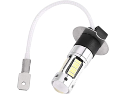Lâmpadas De Led Tbest H3 Ultra Brilhantes Para Farol Carro 4014-brancas, Luz De Neblina Drl, 12v Dc, Alta Potência, 30 Leds