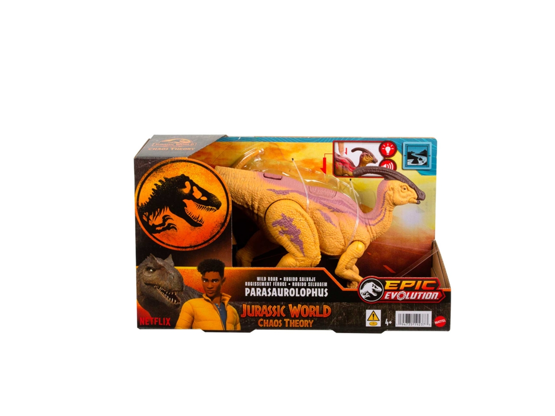 JURASSIC WORLD Wild Roar Parasaurolophus Dinosaurio