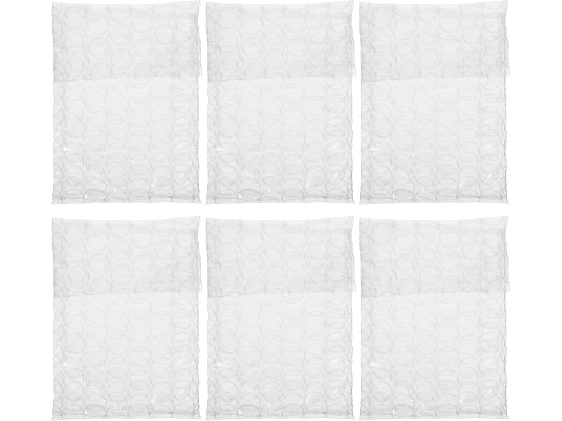 Envelope plástico para envio, 50 unidades, com bolhas de PE.