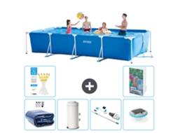 Piscina com Estrutura Retangular 450x220x84 Cm 5 peças S30 INTEX