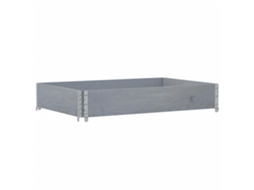 Pallet Collar, Pallet Collars Vidaxl Cinzeto Madeira (120 X 80 Cm)