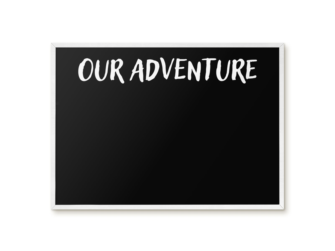 Magnetic Board Our Adventure For The Living Room Espelharte (70x50 Cm)