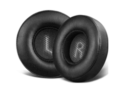 Set De Almofadas Zruxe Para Auscultadores Jbl E45, 45bt, 35, 35bt, C45bt (espuma De Memória, Preto)