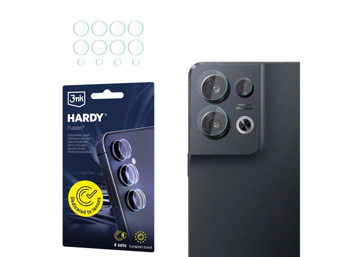 Película De Ecrã Oppo Reno 8 Pro 5g (china) 3mk Hardy Fusion Lens Protection