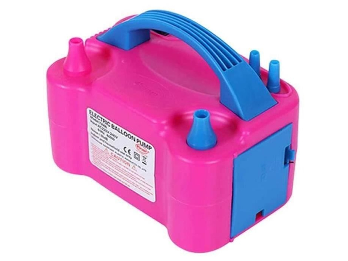 Hjj Portátil Duplo Bico Balão Inflator Ventilador De Balão Elétrico Alta Potência Bomba Ar Rápido Buraco Duplo Para La173