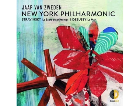 CD Jaap van Zweden/New York Philharmonic - Stravinsky Le Sacre du Printemps, Debussy - La Mer (LP2 + 1CD)
