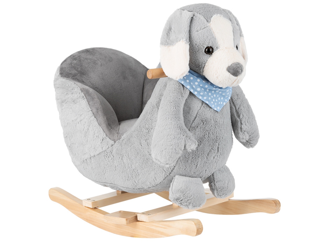 Cadeira de Balanço KIKKABOO Grey Puppy