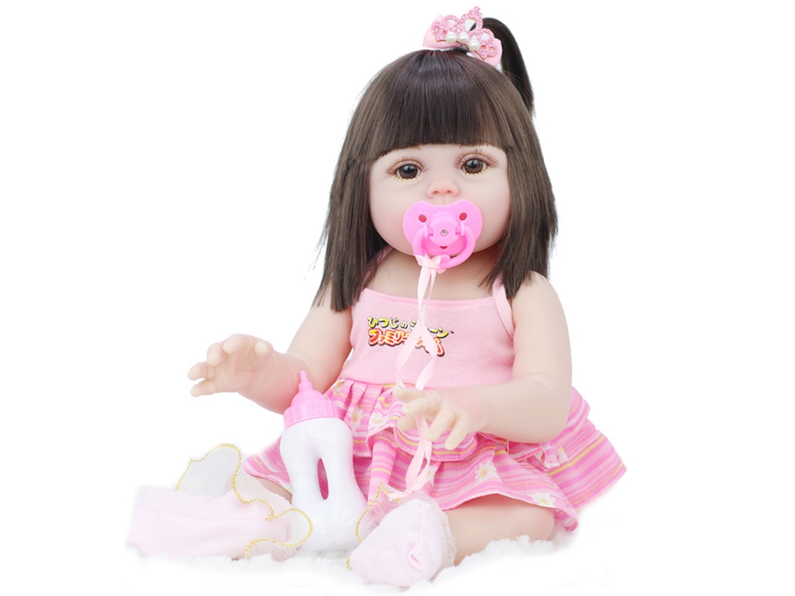 Muñeca Reborn Realista Muñeca De Simulación De Bebé De Vinilo