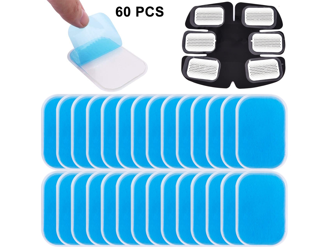 Almofadas De Gel Para Abdominais, Estimuladores Musculares Para Exercícios Abdominais, Ampla Compatibilidade Com O Treinador De Abdominais Ems E Cinto