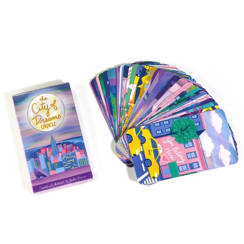 Jogo De Tabuleiro Com 35 Cartas Oráculo Da Cidade Dos Sonhos: Ferramenta De Adivinhação E Destino
