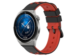 Pulseira De Silicone Poroso Bicolor Para Huawei Watch Gt3 Pro 46mm 22mm