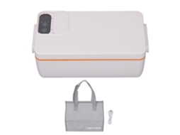 Recipiente Elétrico Aquecedor 1l 65℃ Branco Laranja