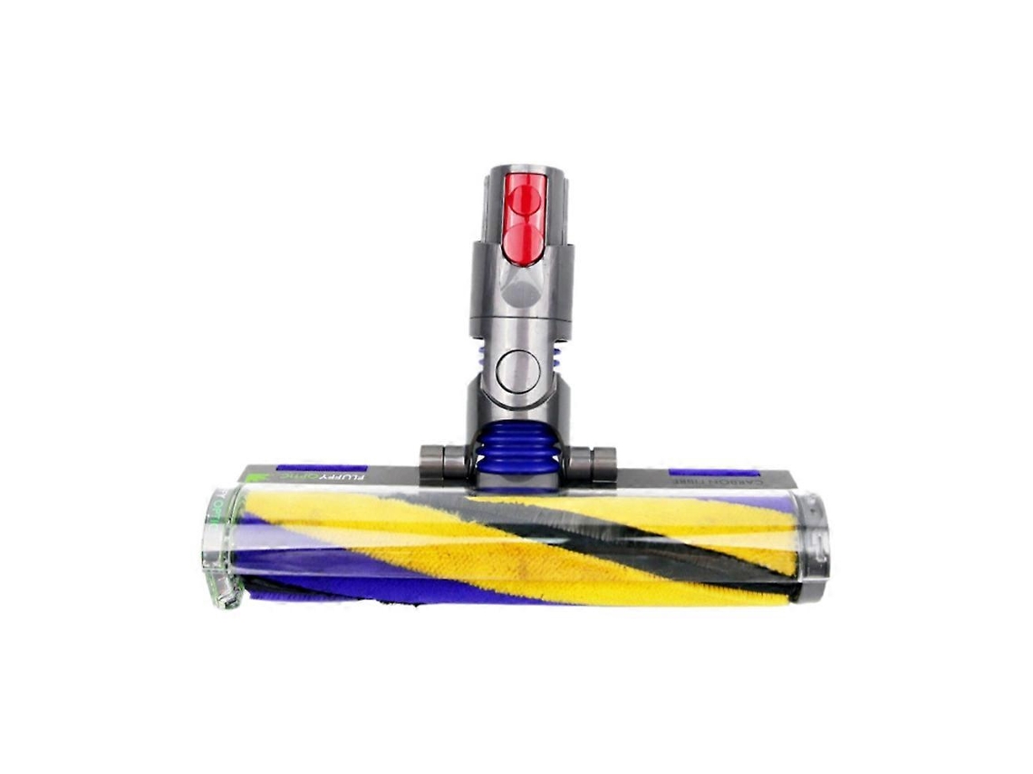 Cabeça De Limpeza Led Soft Roller Para Aspiradores Sem Fio V10 Slim/v12 - Cabeça De Escova De Substituição Para Pisos De Madeira.