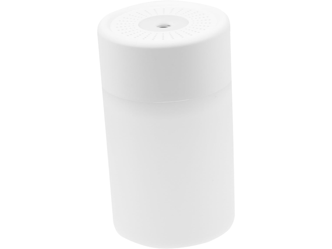 Umidificador Usb Pequeno Ultechnovo Com Luz Noturna, 1 Unidade, Branco, Cilíndrico
