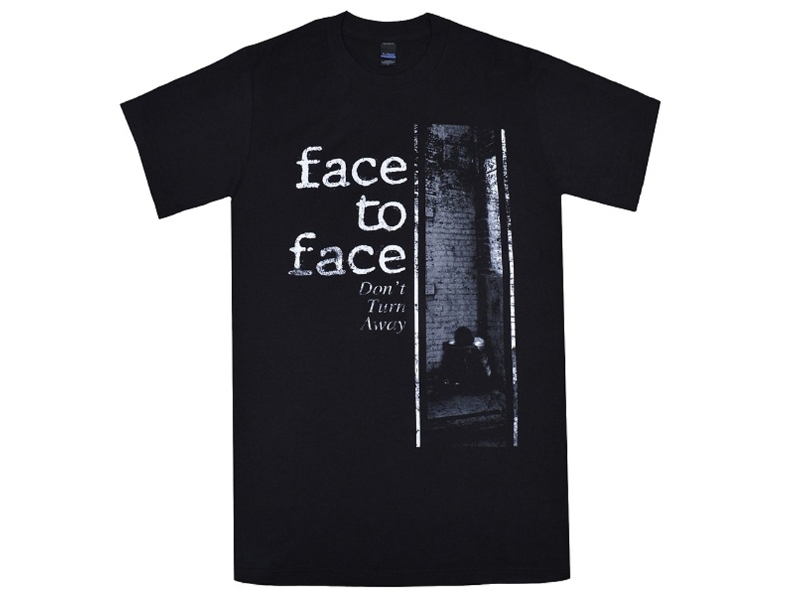 Face To Face Don't Turn Away T-shirt Unisex Adults Size:xxxl