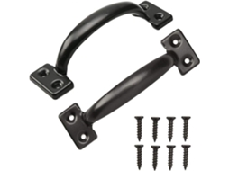Conjunto De 2 Puxadores De Porta, 12,7 Cm (5 Polegadas), Perfeitos Para Portas De Correr De Celeiro E Portas De Guarda-roupa.