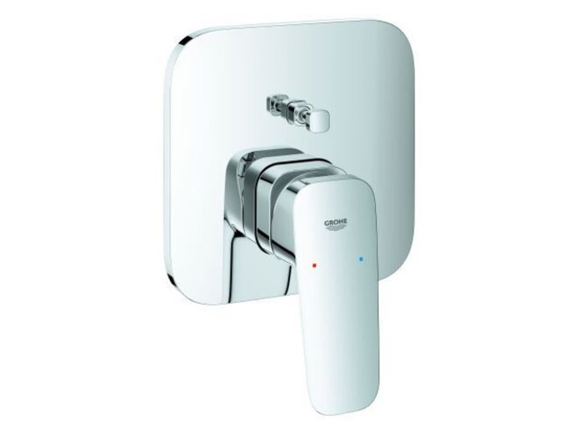 Misturadora Monocomando De Banho Grohe Cubeo, Instalação Encastrável, Conjunto De Instalação Pré Fabricado Para Rapido Smartbox, 1017780000, Cor