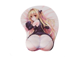 Mousepad 3d De Silicone Com Animação Fofa E Sensual, Apoio De Pulso Estilo Anime. Olysi Shop