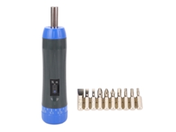 Chave De Torção Predefinida 1-6n.m Com 10 Bits 1/4 Polegada Ajustável Para Máquinas Elétricas