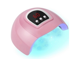 Lâmpada Led Para Unhas, Secador De Unhas Profissional De 54 W, Secador De Unhas Portátil Com Temporizador/sensor/display Lcd Adequado Ly Ebike