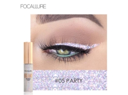 Focallure Eyeliner Líquido De Metal Con Purpurina Para Ojos 5 Maquillaje Glitter
