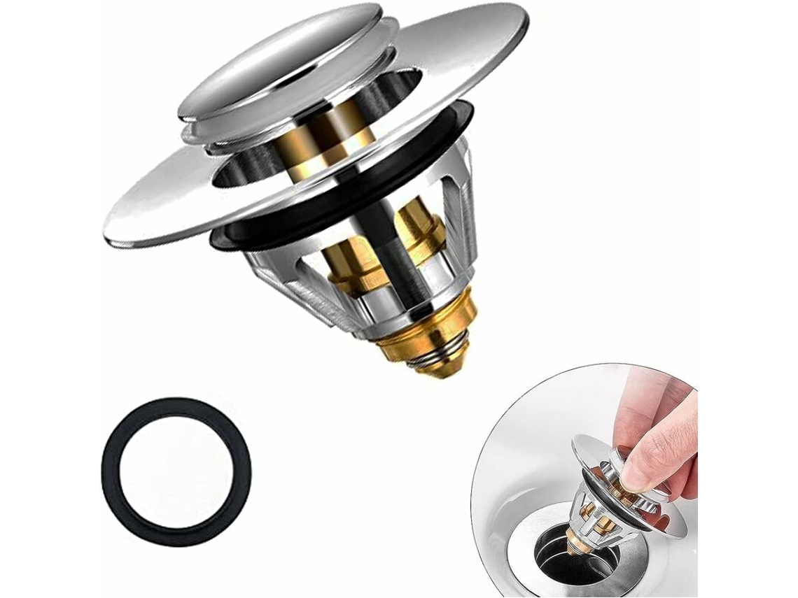 Tampa De Ralo Universal Com Filtro Anti, Entupimento E Anti, Odor, Tampa De Ralo Em Aço Inoxidável Para Pia E Banheira(34, 40mm)