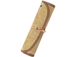 Bolsa para Talheres de Uso Externo, Estojo para Talheres de Piquenique com Vários Compartimentos, Feita de Lona, CHABERLU