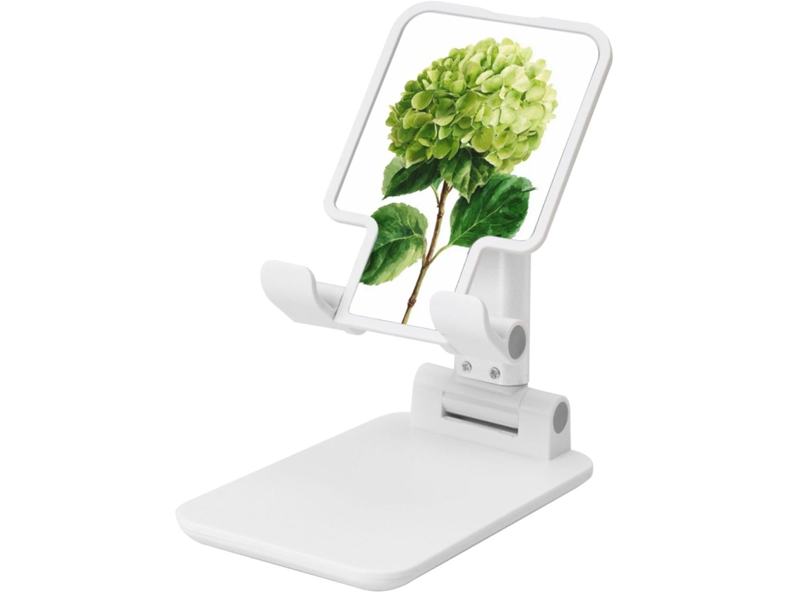 Suporte Vintage Dobrável Para Celular Com Altura E Ângulo Ajustáveis, Compatível Com Todos Os Smartphones, Branco