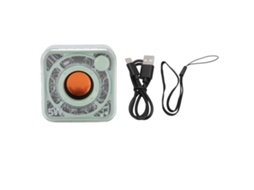 Caixa de Som Mali Bluetooth Portátil com Luzes e Bass