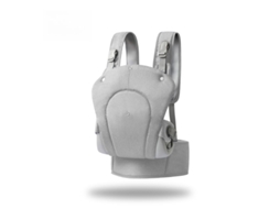 Canguru Para Bebê De 6 A 48 Meses Ergonômico Com Posição Fisiológica Em M Tecido Transpirável Cinza