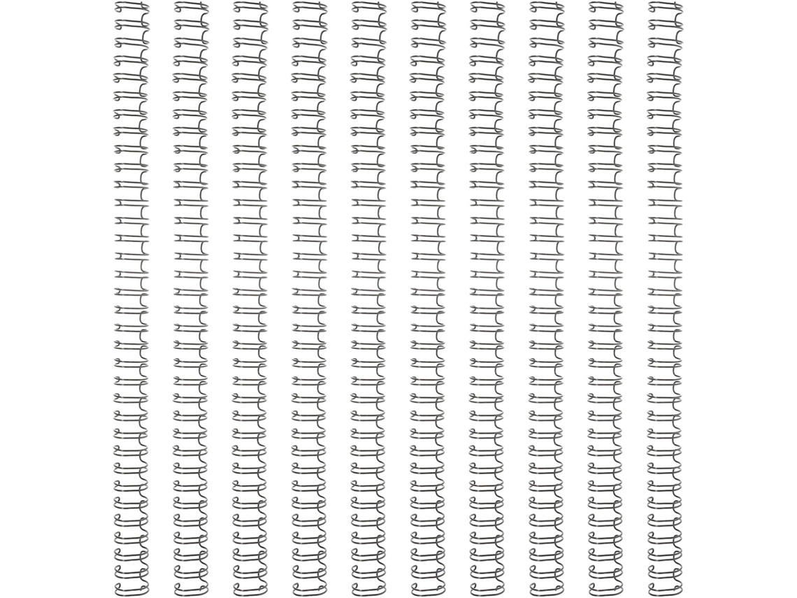 100 Argolas De Ferro Pretas, Resistentes E Fáceis De Usar, Encadernação De Cadernos E Pastas Folhas Soltas Ideais