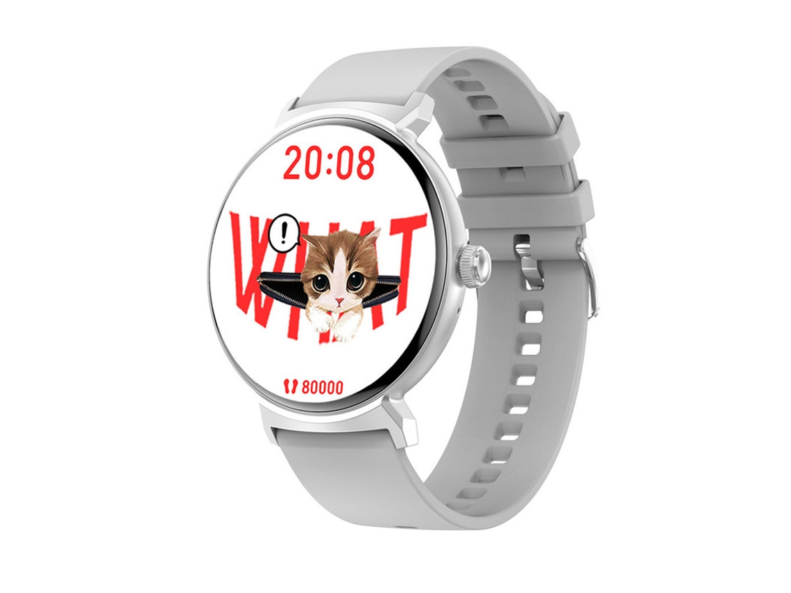Dt3 Novo Smart Watch Bluetooth Call Music Prata GODTVAGT