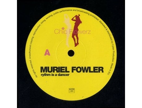 Vinil Rythm Is A Dancer Chic Flowerz Records