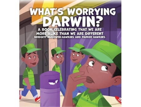 Livro Whats Worrying Darwin? de Bridgett Mcgowen-Hawkins e Parker Hawkins (Inglês - Capa Dura)